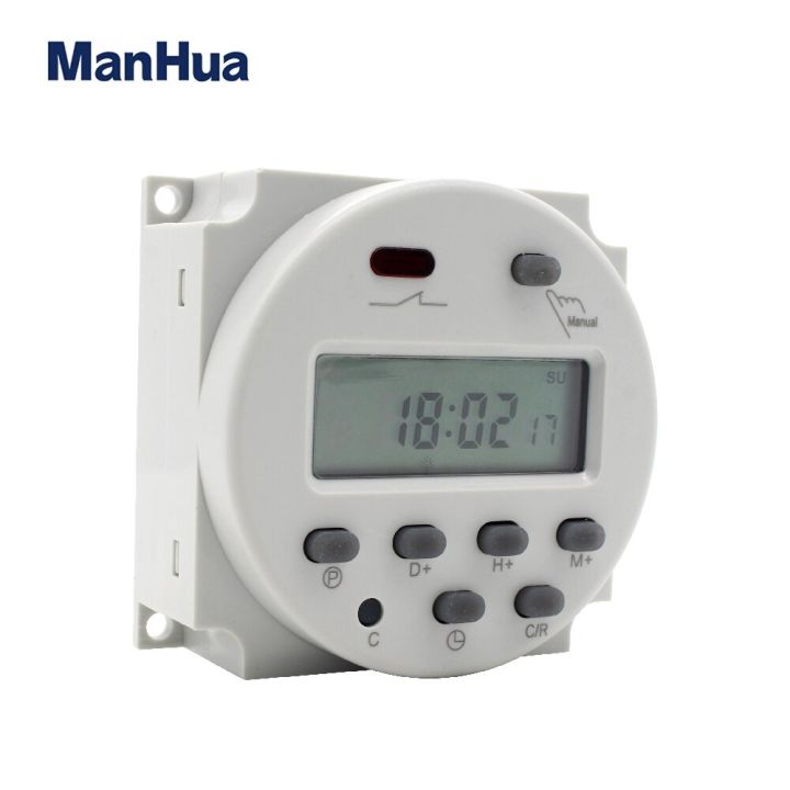 ManHua%2012VDC/220-240V%20Electronical%20Programmable%20Automatic%20Cyclic%2016A%20LCD%20MT101%20Digital%20Timer%20Switch%20Programmer%20-%20Image%206