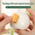 Portable Kraft Paper Label Stickers Blank Self-adhesive Name Sticker Writable Tearable Classification Stickers Office Kitchen Food Jar Glass Bottle. 