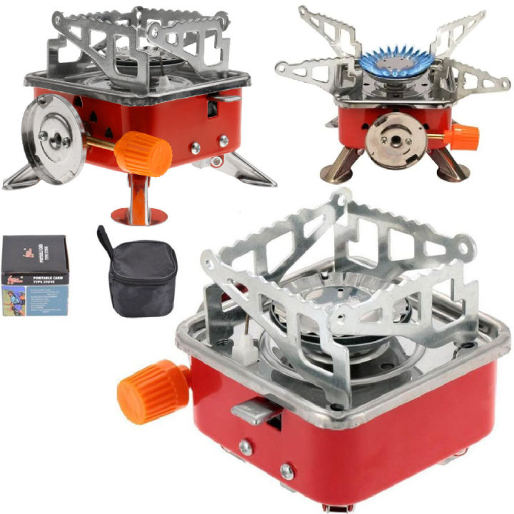 Portable Gas Stove For Camping Picnic Cooking Mini Gas Stove for