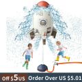Rocket Launch Sprinkler Toys for Kids Outdoor Yard Water Sprinkler Hydro Launch Water Rocket Toys Outdoor Water Toys for Kids. 