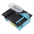 Table Saw Machine Woodworking Table Saw Speed Adjustment 4000RPM Mini Low Noise US Plug 110-240V Rust Resistance for Hand Made Works. 