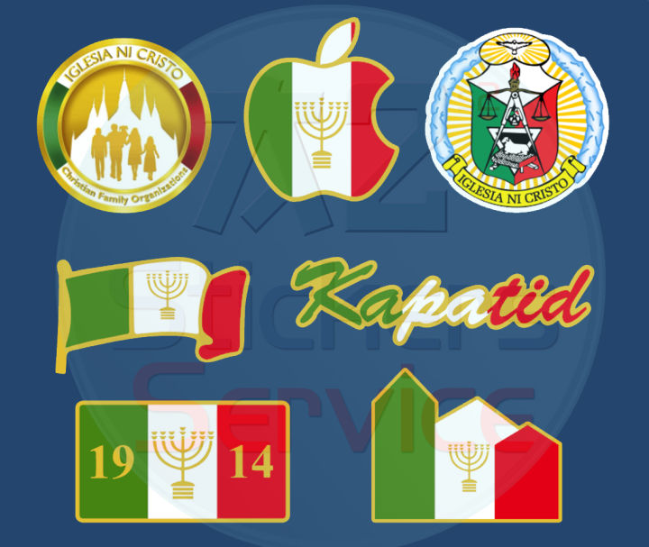 Sticker set 8 - Iglesia Ni Cristo sticker set