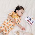 Cotton Summer Baby Boys Girls Short Sleeve Cute Printing Newborn Baby Clothes Pajamas 2pcs. 