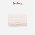SeaGloca New Simple Korean Version Fashion Short Trifold Wallet for Woman. 