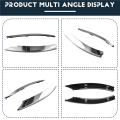 Front Bumper Trim for 2018-2021 Chrome Bumper Trim 673008193 673007201. 