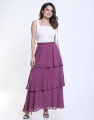 Spring & Summer Tiered Maxi Skirt. 