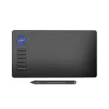 HXSJ Veikk Drawing Tablet A15 Graphic Tablet 10X6 Inches Di-Gital Drawing Tablet With 8192 Induction Levels 5080 Lpi Blue But-Ton. 