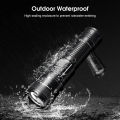 Auoyo Flashlight Outdoor Flashlight Telescopic Focus Flashlight Strong Light Portable Home Emergency Lamp USB Rechargeable Torchlight IPX6 Waterproof Flashlight Hiking Hunting Camping Flashlight. 