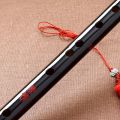 TWINKLE1 Gift Flute Chinese Traditional Mo Dao Zu Shi Transverse Fife Grandmaster of Demonic C D E F G Key Dizi Wei Wuxian Black Bamboo Musical Instruments.