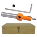 3 Pcs Countersink Drill Bit Set Wood Hole Drill Bit Timber Wood Working Drill Bits with Hex Key for Wood Screw Cutter. 