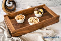 Serving Tray Nadun, Handmade Wooden Tray with Handle. 