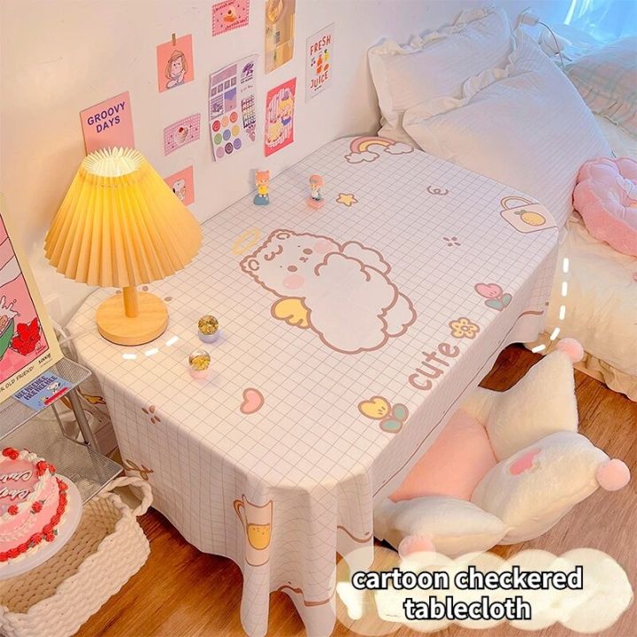 Cartoon%20Cloth%20Tablecloth%20Korea%20Ins%20Study%20Table%20Decorative%20Anime%20Tablecloth%20Student%20Japanese%20Kawaii%20Desk%20Pad%20Cute%20Pink%20Tablecloth%20-%20Image%204