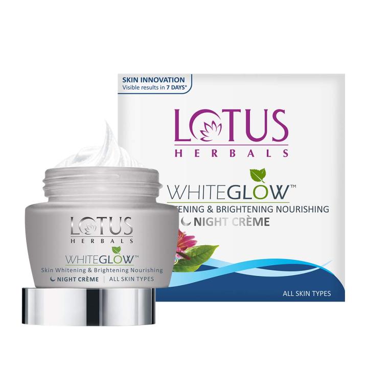 LOTUS Herbals Whiteglow Skin Whitening Night Cream