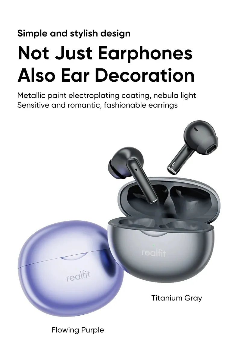 Realfit F2 Max ANC Bluetooth Earbuds