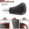 Wood Grain Car Gear Shift Knob for / Fortuner Crown Land Cruiser Lever Shifter Stick Grey. 