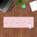 Pads Pad Gamer Keyboard Mouse Cute Accessories Lap Pink Mouse Keyboard Gamer Mause For Gaming Pink Desk Pad Mat Xxl Anime(21_300X600X2Mm). 