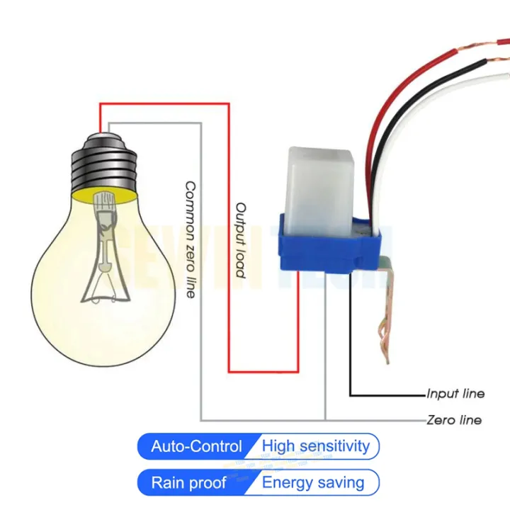 Day-Night Light Sensor Switch Automatic Auto On Off Photocell street Light Lamp Switch Photo Control Photo switch Sensor