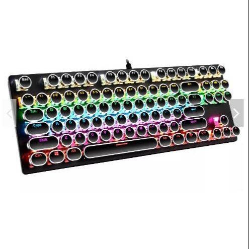 22%20Light%20Patterns%20Waterproof%20Computer%20Wired%20RGB%20Gaming%2087%20Key%20Mechanical%20Keyboard%20-%20Image%202