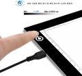 A4 Tracing LED Drawing Tablet Light Box Ultra-Thin Adjustable USB Artcraft Backboard LED Trace Light Pad Sketch Drawing Board. 