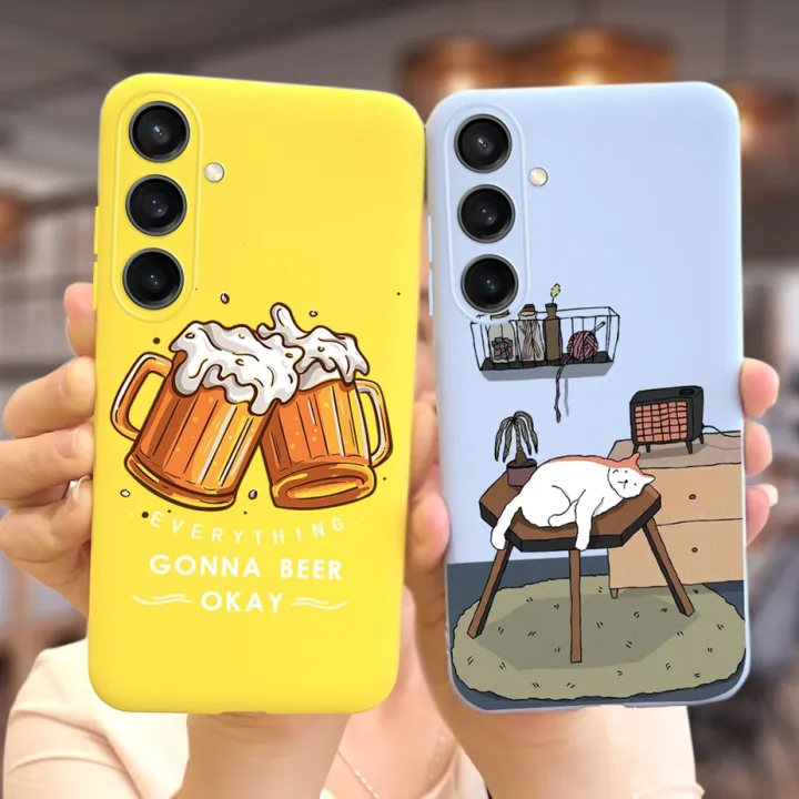 15%20soft%20bottom%20plate%20A%2015%20G%20samsung%20A15%205F%20cute%20fashion%20alaxy%20for%20samsung%20GA15%20phone%20case%20SM-A15%20candy%20painted%20back%20cover%20phone%20case%20for%20alaxyA%20-%20Image%204