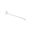 WHITE PEGBOARD HOOKS 200MM. 
