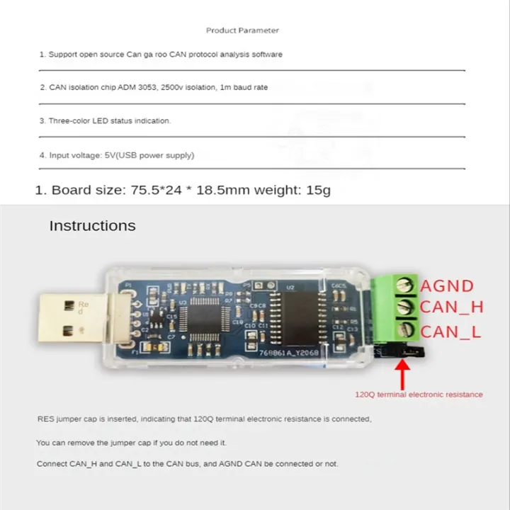 CANable%20USB%20to%20Converter%20Module%20CAN%20Canbus%20Debugger%20Analyzer%20Adapter%20CANdleLight%20ADM3053%20Isolated%20Version%20CANABLE%20PRO%20-%20Image%207