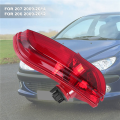 6351HA No Bulb on the Right for 206 207 Car Rear Bumper Light Reverse Tail Fog Lamp Reflector. 