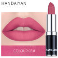 HANDAIYAN-12 Colors Waterproof Lipstick Matte  Lipstick Non-fading Retro Lipstick. 