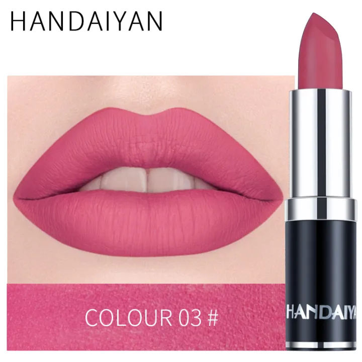 HANDAIYAN-12%20Colors%20Waterproof%20Lipstick%20Matte%20%20Lipstick%20Non-fading%20Retro%20Lipstick%20-%20Image%207