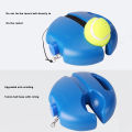 Training Primary Tool Exercise Tennis Ball Self-study Rebound Ball Single Player Tennis Training Base Tennis Trainer With Rope. 