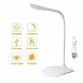 LED Rechargeable Table Lamp | 3 Step Touch Bed Lamp LED | Desk Study Table Light Lamp. 
