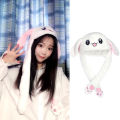 【Serendipity party】Multicolor & New Style Cute Funny Rabbit Hat Moving Bunny Ears Soft Plush Cap Toys Gifts. 