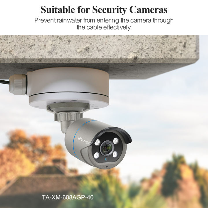 Techage IP66 Waterproof Junction Box For Security Surveillance IP ...