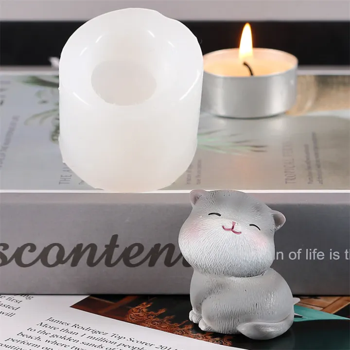 Crafts%20Epoxy%20Resin%20For%20DIY%20Liquid%20Mould%20Home%20Decor%20Handmade%20Clay%20Supplies%20Silicone%20Mold%20Cat%203D%20Shape%20Cute%20-%20Image%203
