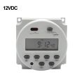 ManHua 12VDC/220-240V Electronical Programmable Automatic Cyclic 16A LCD MT101 Digital Timer Switch Programmer. 