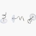 【Folio & Light】20pcs Clear Heads Twist Pins Fixed Fastener Clip Fixer Twist Nail Sofa Cushion Blanket Cover Gripper Holder Attachment Non-Slip. 