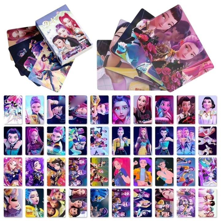 50PCS New ABBY BABY RUMI Series Kpop Demon Hunters Photocards ...