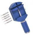 【ZIME】ELENXS Watch Band Link Remover Wrist Bracelet Strap Adjuster And 5 Pins Repair Tool Set. 