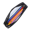 Soft Plastic Transparent Pencil Case Student Pvc Clear Pen Bag Transparent Bag. 