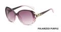 Polarized Women Girl Lady Sunglasses Gradient Round Spec Driving Outing Polarised Cahaya Mata Wanita Perempuan Box GiftMini - Figures. 