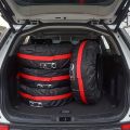 4pcs/Set Car Tires Storage Bag Carrier Waterproof Universal Polyester Spare Tire Cover Case Auto Tyre Wheel Protector Dustproof. 