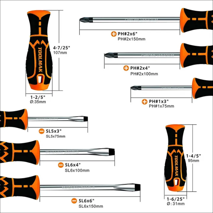 Professional%20Magnetic%20Screwdriver%20Set%20-%206%20pieces%20-%20Rubber%20Grip%20-%20TOOLMAK%20-%20Image%204