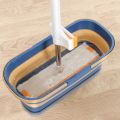 Portable Folding Mop Bucket, Collapsible Rectangular Handy Basket/Bucket, Multi-Purpose Rectangular Basket for Cleaning Mop, Foldable Buckets with Handles for Household Cleaning Use. 
