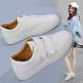 Women's shoes Korean fashion sneakers Velcro casual white shoes female students running shoes. 