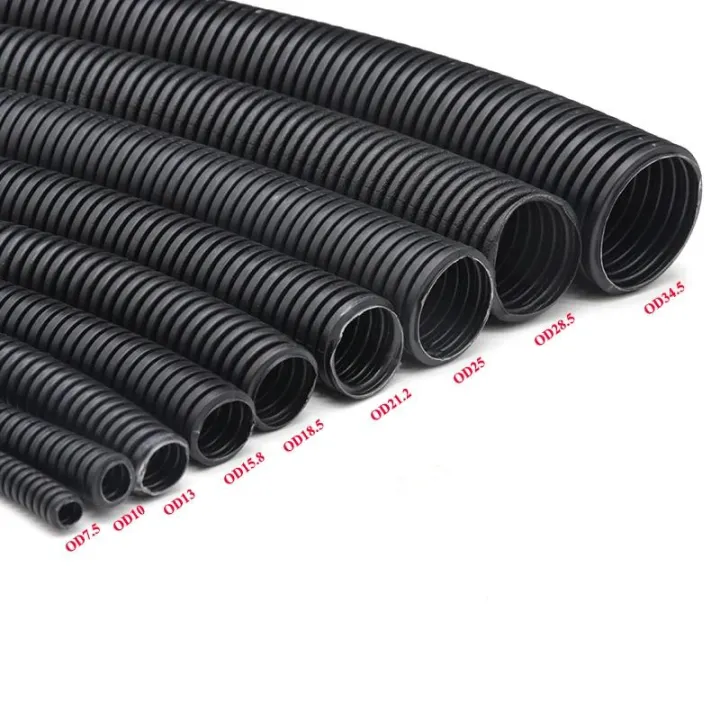 1/5/10M Wire Conduit Cable Wrap Harness Wire Threading Plastic Wire ...