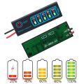 1S-8S 18650 Li-ion Lipo Lithium 5-30V Lead Acid Battery Level Indicator Tester LCD Display Meter Module Capacity Voltage Meter. 