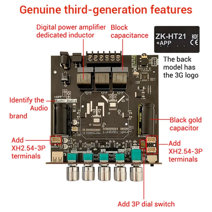 HT21-3G%20Third%20Generation%202.1%20Channel%20Bluetooth%20Power%20Amplifier%20Board%20TDA7498E%20Bluetooth%20Power%20Amplifier%20160Wx2+220W%20B%20-%20Image%203