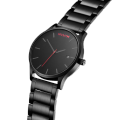 MVMT Analogue Brushed black stainless steel Luxury Men's Wrist Watch chain watch for men's black watch Men's Watch Boys Watch Best Gift Watch. 