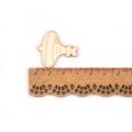 【3】 10pcs 46x50mm Mixed Pattern Wood Accessories Crafts For Scrapbook Home Decoration Wooden Ornaments M1977. 