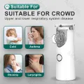 AiQUE Handheld Portable Nebulizer for Babies Kids Adults Silent Steam Nasal Aspirator Humidifier Inhaler Tools Nebulizer Asthma. 